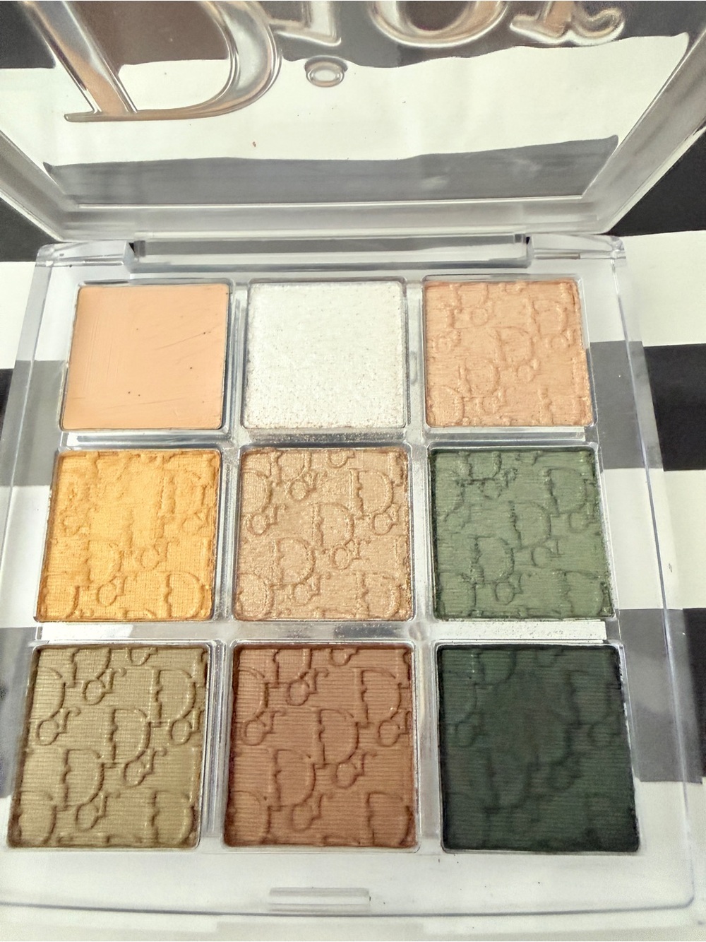 Dior Backstage eye palette, 008 Khaki Neutrals